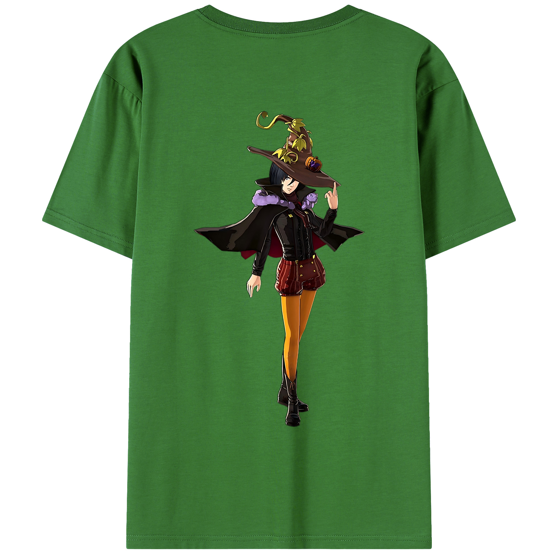 （画像用） 進撃の巨人 ミカサ·アッカーマン Attack on Titan Mikasa Ackerman レディース半袖Tシャツ(バックプリント)